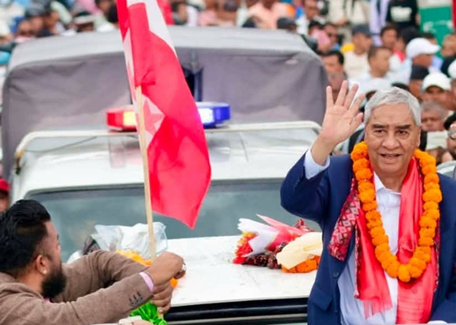 स्वदेश फर्किएका देउवाले भने– ‘शक्ति प्राप्त गर्न होइन, राष्ट्रिय एकता सुदृढ गर्न फर्किएको हुँ’
