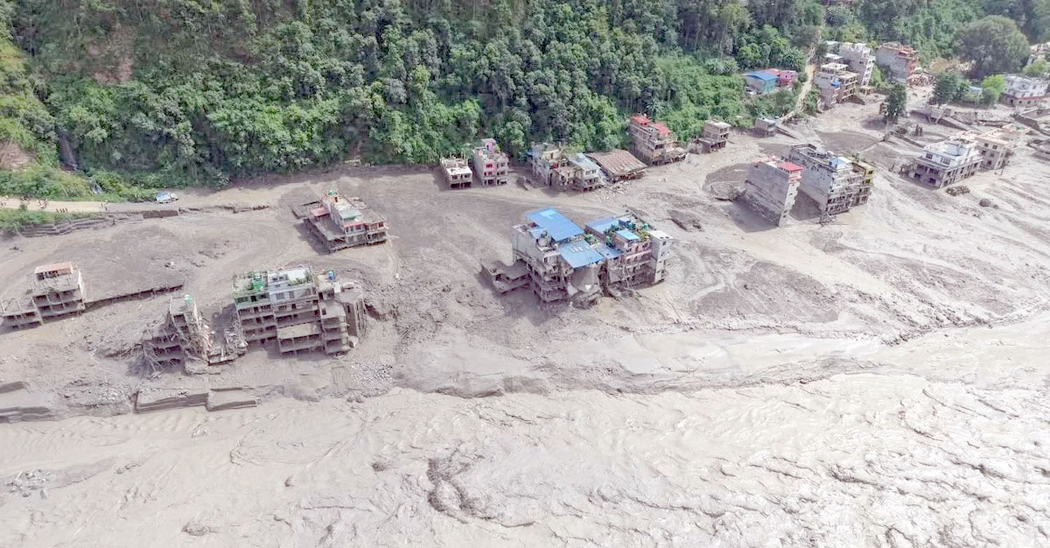 रसुवामा बाढीपछि पाल्पाका ११ जना सम्पर्कविहीन