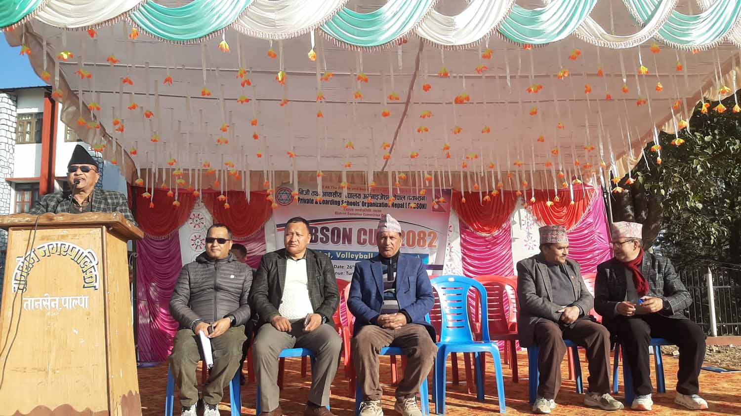 तानसेनमा प्याब्सन कप २०८२ सुरु