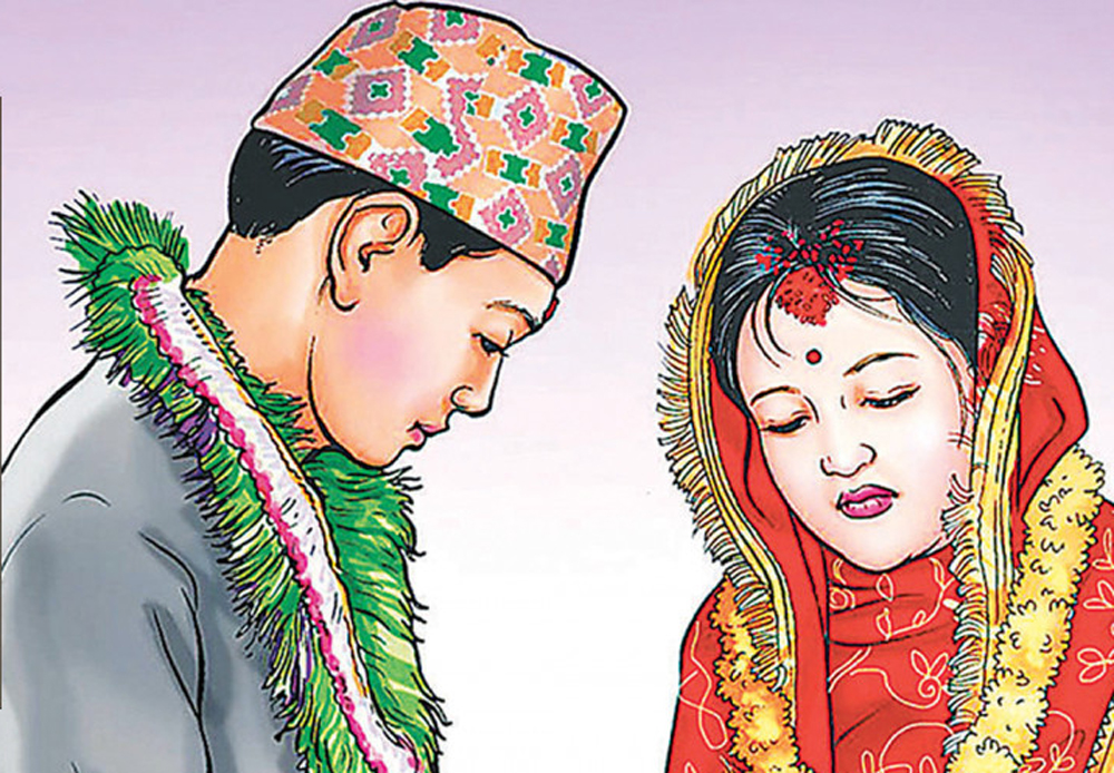 निस्दीमा बालविवाह : विवाह गर्न लागेको एक जोडी फरार  