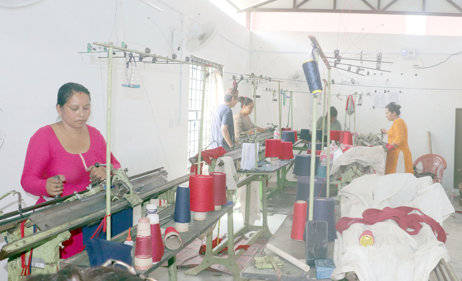 पाल्पामा आत्मनिर्भर बन्न सीप सिक्दै महिला