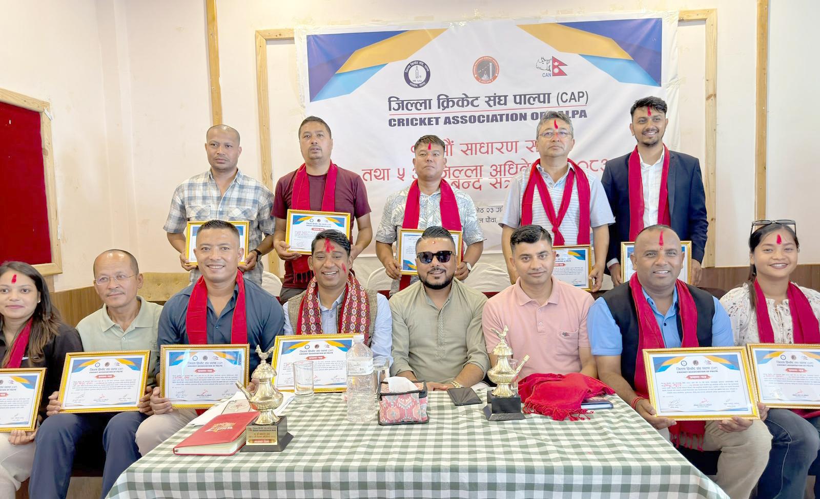जिल्ला क्रिकेट संघ पाल्पाको अध्यक्षमा शाक्य