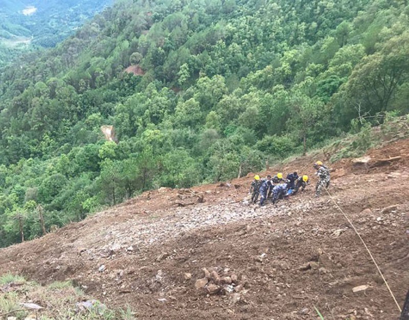 तानसेन पहिरो अपडेट : थप एकको शव भेटियो, मृतकको संख्या चार पुग्यो