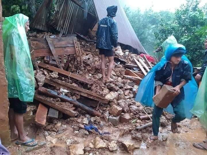 गुल्मीमा आगलागी र पहिरो : गोठ भत्किदा लैनो भैसी मर्यो