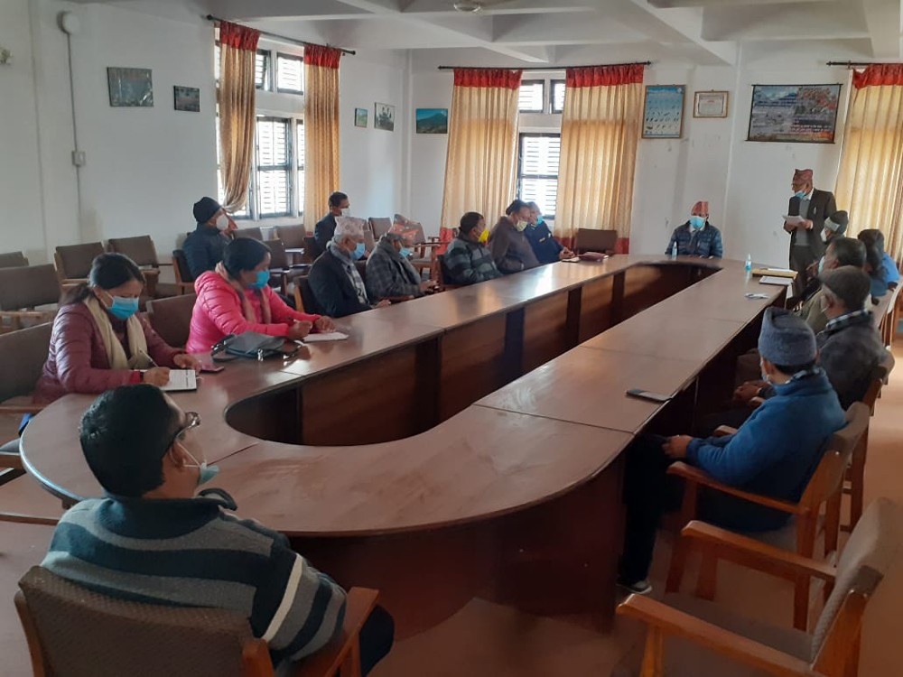 गुल्मीका सरोकारवालाहरुद्वारा भ्रष्टाचार विरुद्धको अभियानमा ऐक्यवद्धता