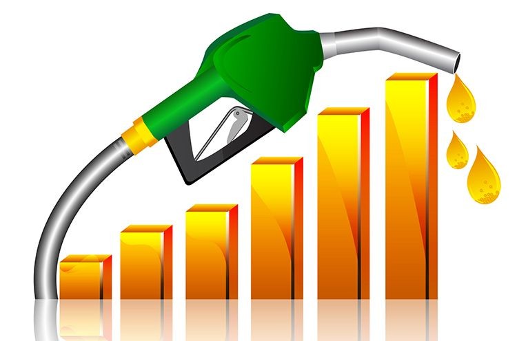 पेट्रोल, डिजेल र मट्टितेलको मूल्य पाँच रुपैयाँले वृद्वि