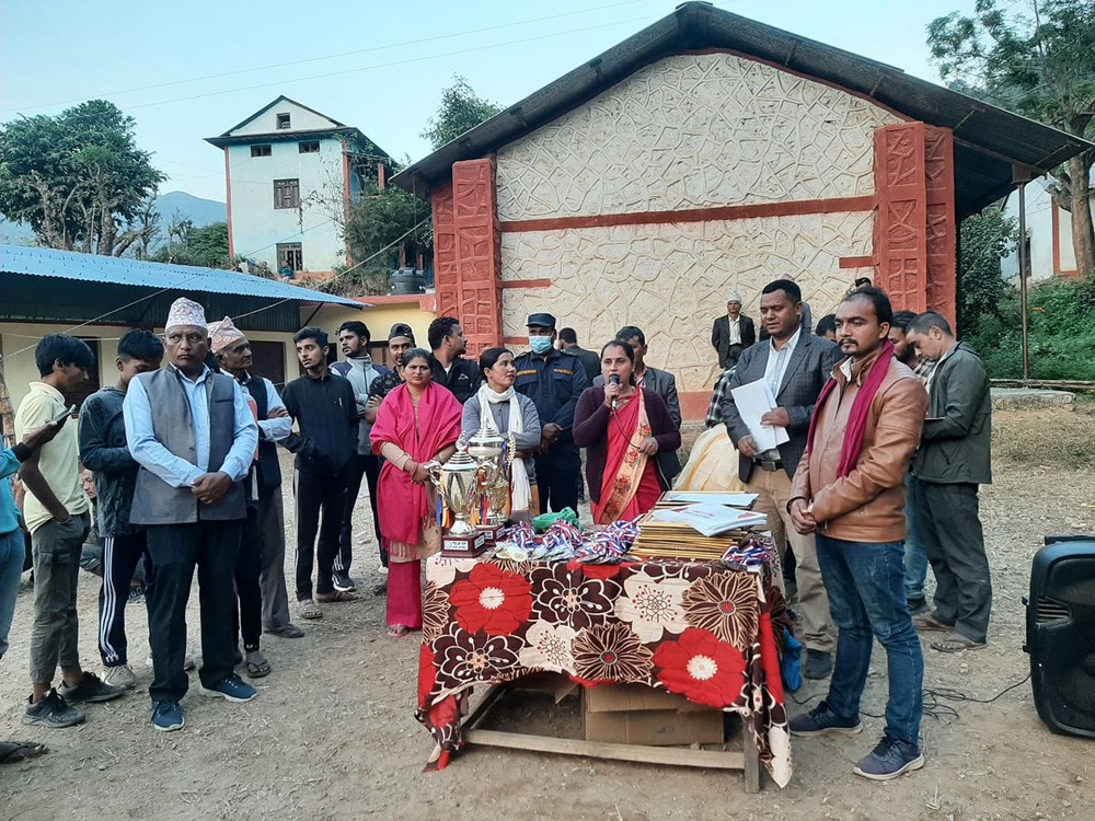 कालीगण्डकीमा सञ्चालित वडास्तरीय पुरुष, महिला भलिबल प्रतियोगिता सकियो