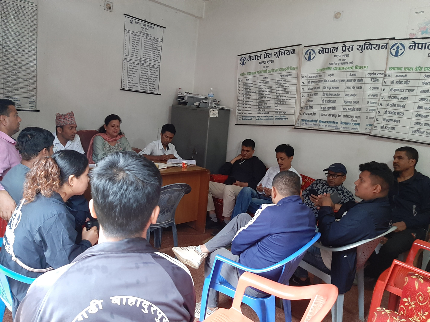 प्रेस युनियन पाल्पाको बैंठक : आर्थिक रुपमा मजबुत बनाउनेदेखि संगठन चलायमान बनाउनेसम्मका निर्णय