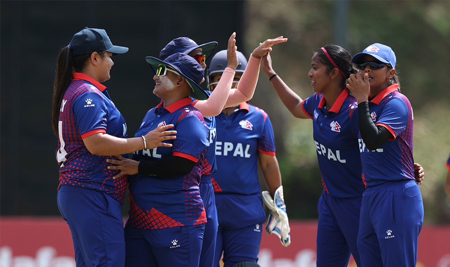 एसिसी महिला प्रिमियर लिग क्रिकेट : कुवेतलाई हराउँदै नेपाल सेमिफाइनलमा