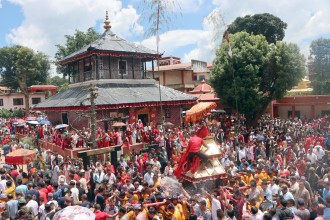 नेपालले अंग्रेजलाई हराएको सम्झनामा पाल्पामा २०६ औं भगवती खट यात्रा