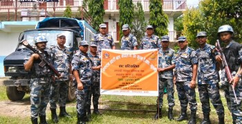 विपद्मा उद्धारका लागि सशस्त्रको वेश क्याम्प