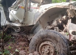 पाल्पामा बोलेरो दुर्घटना :  दुई जनाको मृत्यु, एक घाइते 