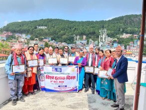 पाल्पामा विभिन्न कार्यक्रम गरी मनाइयो १५२ औँ विश्व हुलाक दिवस