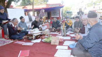 घटस्थापनासँगै पाल्पाका शक्तिपीठमा भक्तजनको चहलपहल