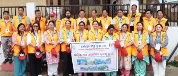 धर्मचक्र बौद्ध युवा संघ पाल्पाको टोली सिक्किम–दार्जिलिङ यात्रामा
