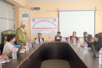 रामपुरमा स्वास्थ्य कार्यक्रमको समीक्षा
