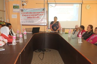 रामपुरका महिलालाई उद्यम विकास तालिम