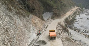 रुद्रवेणी–वामीटक्सार सडक चैतभर बन्द हुने