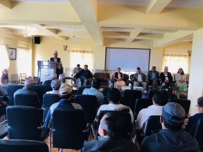 बगनासकालीमा भूमि समस्या समाधानका लागि छलफल