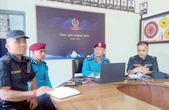 जिल्लाको शान्ति सुरक्षा कायम गर्न सबै पक्षसँग सहकार्य गर्छु :  प्रहरी उपरीक्षक थारु