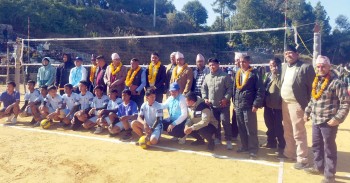 रैनादेवीमा छैटौं पालिकास्तरीय राष्ट्रपति रनिङ शिल्ड सुरु  