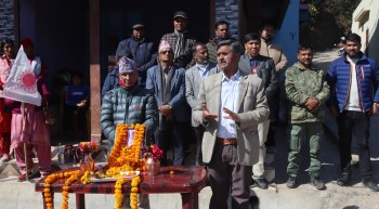 एमाले नेता गैरेले शुरु गरे जन्मस्थानबाट चुनावी प्रचार