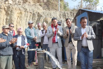 लामीचौरमा ४२ वर्षपछि खानेपानी सुविधा