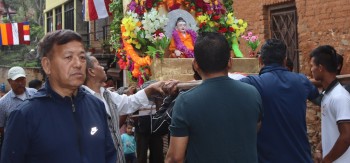 पाल्पामा २५७० औं बुद्ध जयन्तीको अवसरमा बुद्धको रथयात्रासहित विविध कार्यक्रम