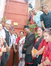 तानसेनमा प्रताप शमशेरले बनाएको धाराको जिर्णाेद्धार गरी सञ्चालन