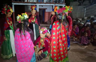 पाल्पाका मगर बस्तीमा परम्परागत घाटु नाँच संरक्षण गरिँदै