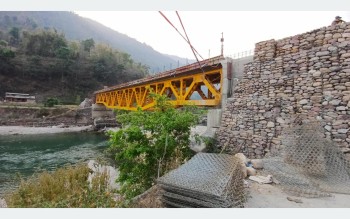 झेँदी पुल निर्माण सम्पन्न