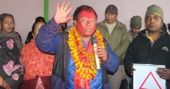 म्याग्दीमा स्वतन्त्र उम्मेदवार महाविर पुन निर्वाचित