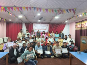 तम्घासमा होटल तथा पर्यटन व्यवसायीलाई तालिम