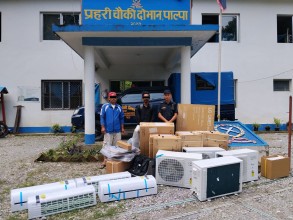 पाल्पामा भन्सार छली ल्याइएका सामानसहित दुई जना पक्राउ