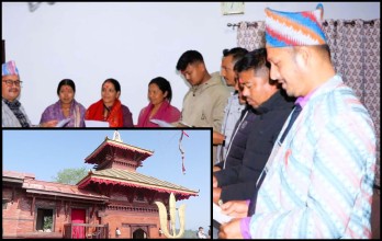 ऐनलाई लत्याउँदै ‘भैरवनाथ मन्दिर व्यवस्थापन समिति गठन’