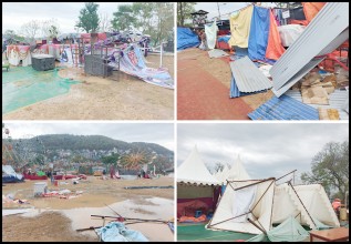 हुरीबतास र वर्षाले तानसेन महोत्सव प्रभावित