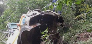 पाल्पामा टिपर दुर्घटना हुँदा चालकको मृत्यु