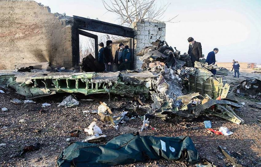 इरानमा विमान दुर्घटना, १७६ जनाको मृत्यु