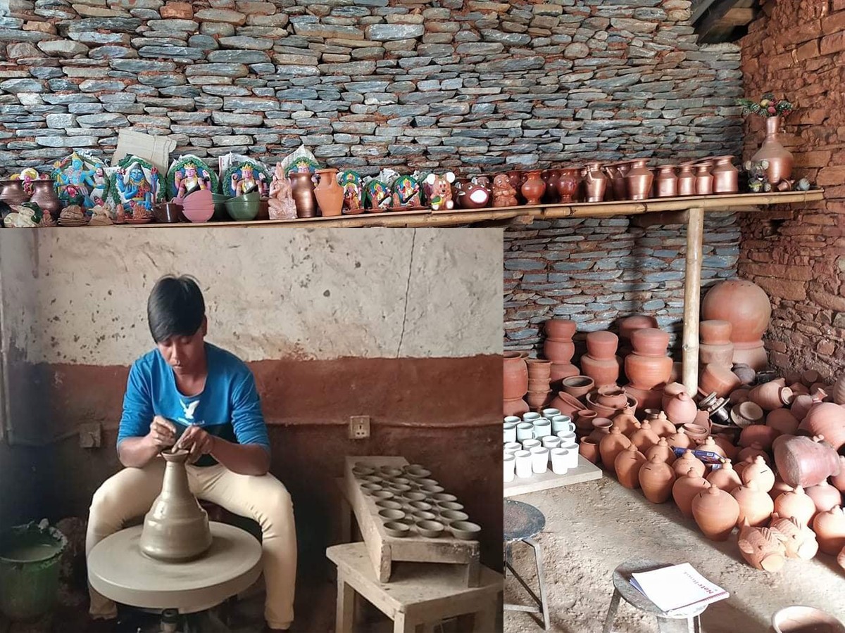 परम्परा धान्दै पदम, आम्दानीको स्रोत बन्यो माटोका भाँडा