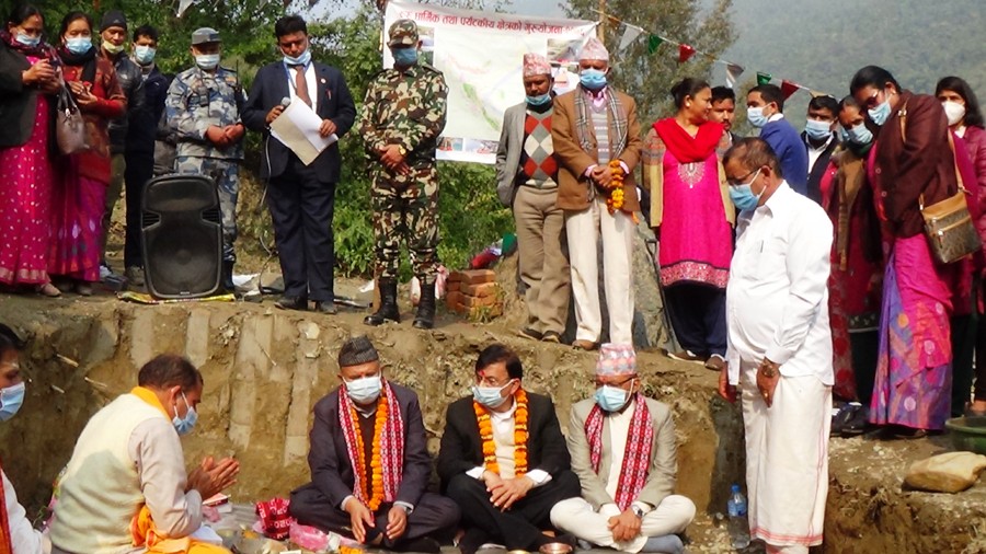 रुरु क्षेत्र धाम पर्यटकीय धार्मिक गुरुयोजनाको शुभारम्भ