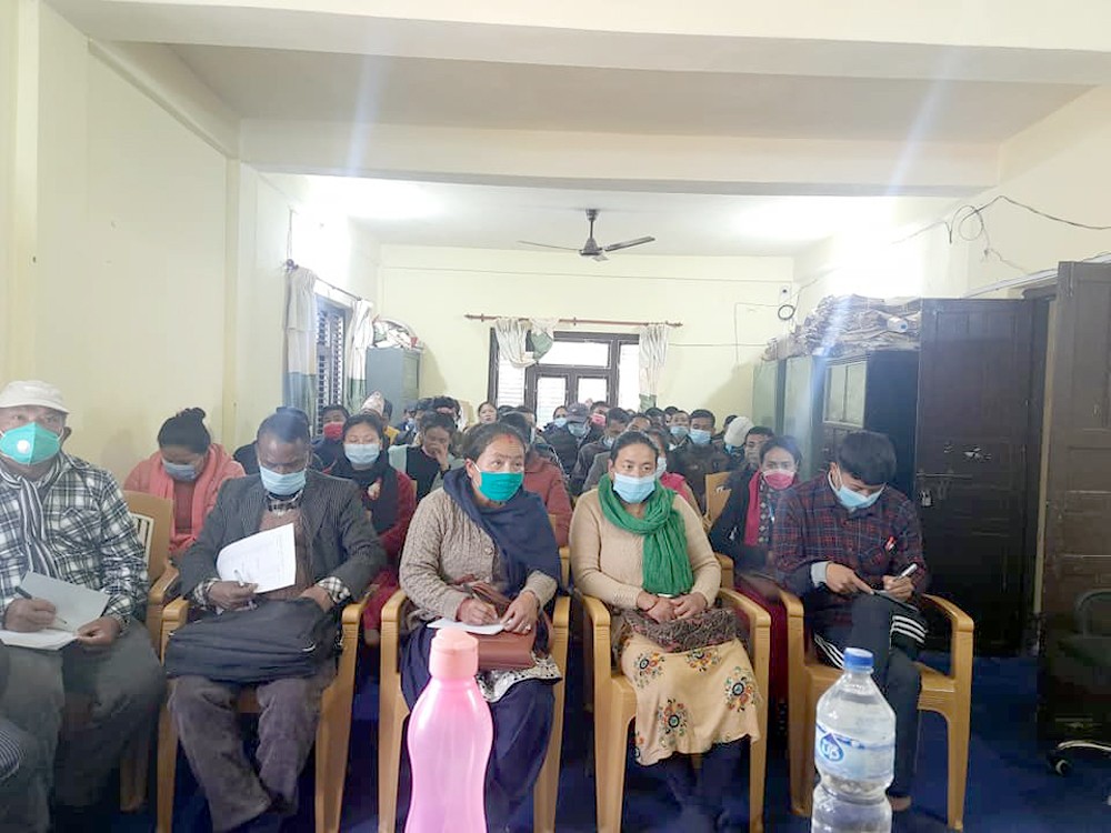सिकाइ सहजीकरणका लागि शिक्षकलाई अभिमुखीकरण