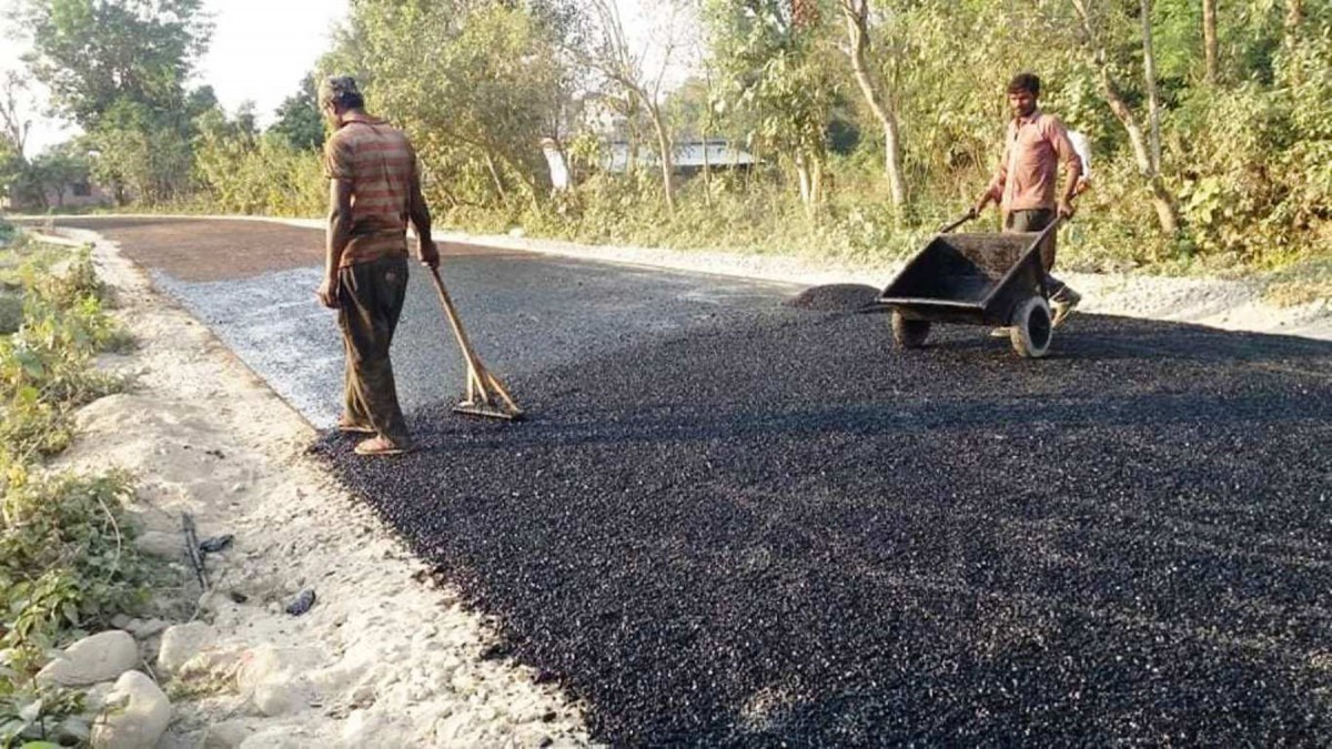 कालीगण्डकी करिडोरमा कालोपत्र धमाधम हुँदै