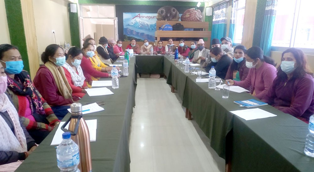 तानसेनका सामुदायिक मेलमिलापकर्ताहरूलाई तालिम