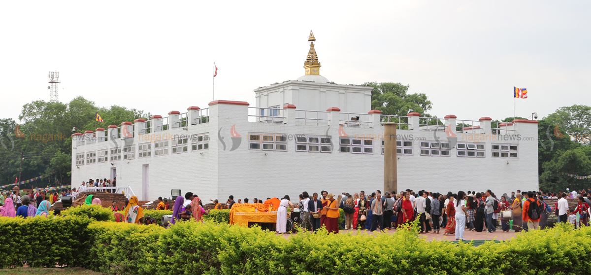 ‘लुम्बिनी गुरुयोजना’ बाहिरको सुरक्षा व्यवस्थापन गर्न माग