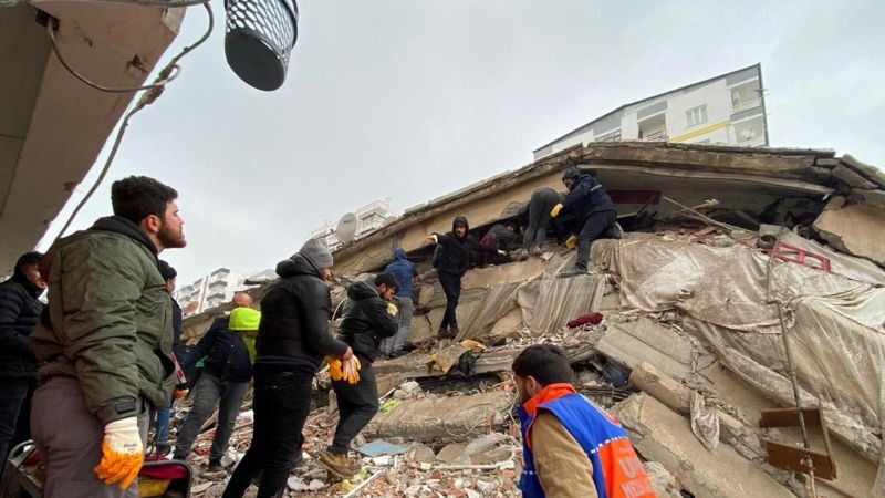 टर्की र सिरियामा भूकम्प : सयौंको मृत्यु