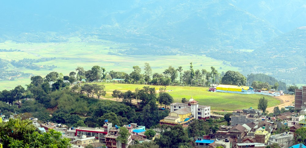 तानसेनमा व्यवस्थित खुला मैदानको अभाव