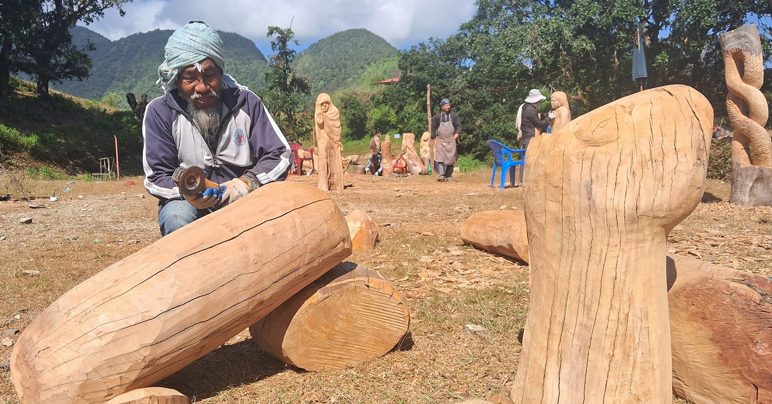 ग्रामीण पर्यटन प्रवर्द्धनका लागि काष्ठ मूर्तिकला तथा चित्रकला