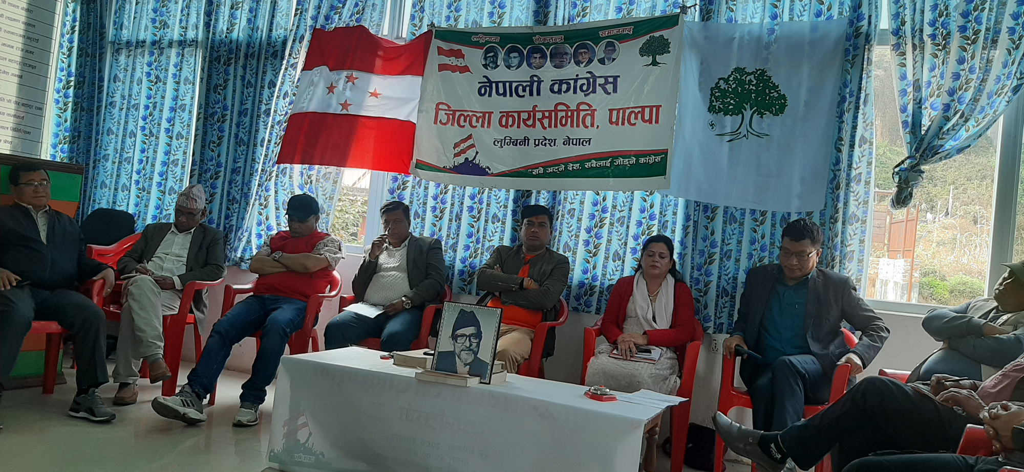 पाल्पामा नेपाल प्रेस युुनियन र काँग्रेसबिच छलफल 