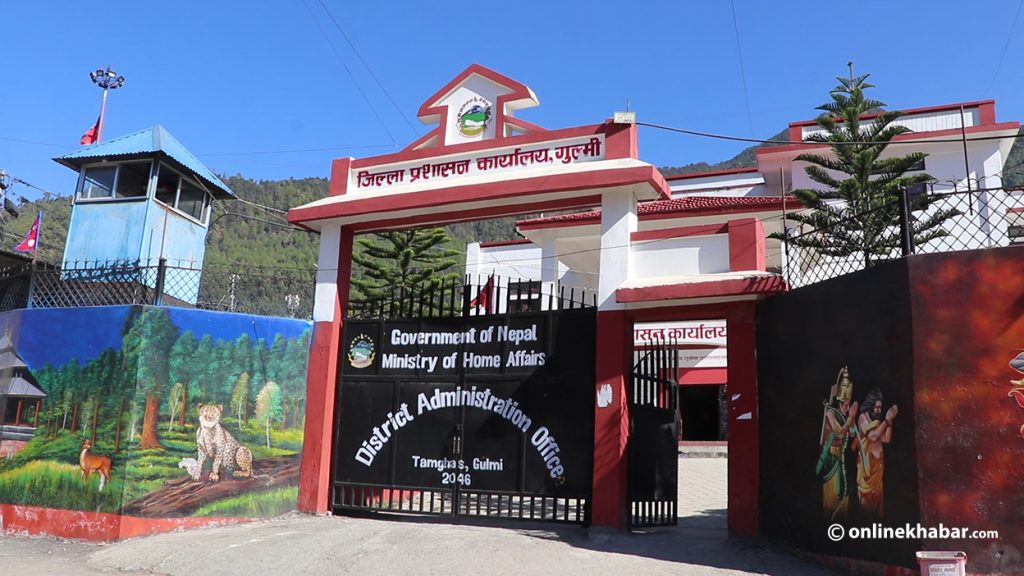 अनधिकृत राहत संकलन नगर्न गुल्मी प्रशासनको कडा निर्देशन