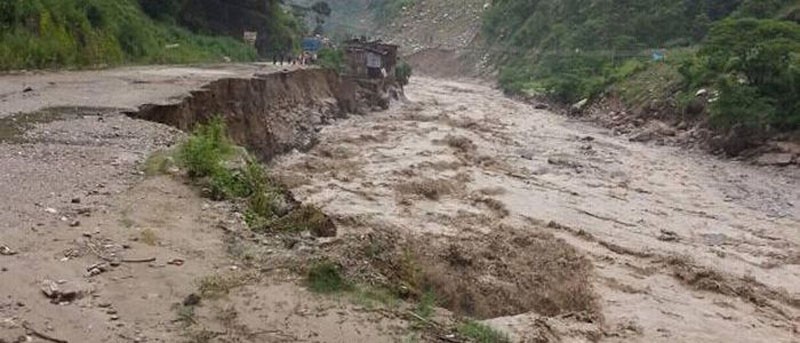पाल्पासहित ४४ जिल्लामा आकस्मिक बाढीको जोखिम